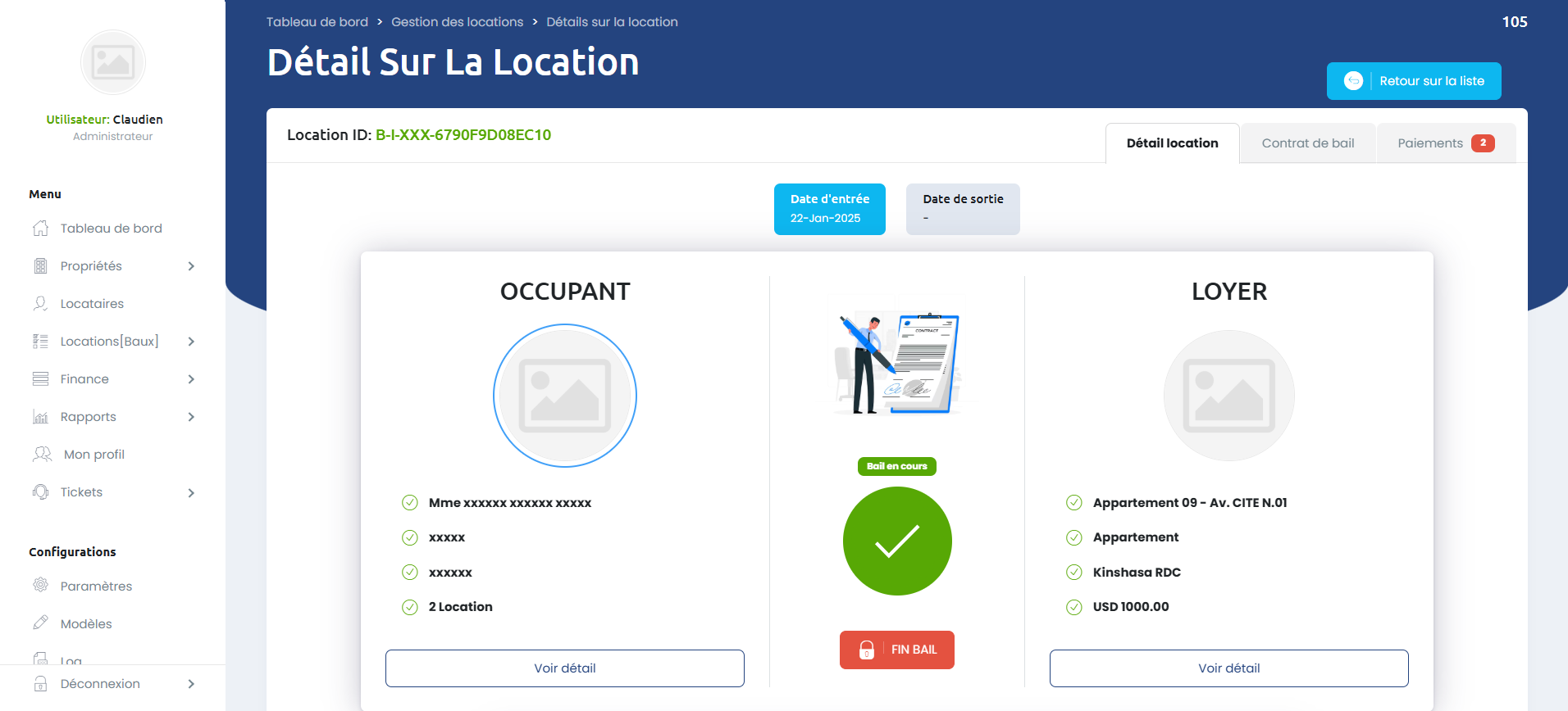 Contrats de bail